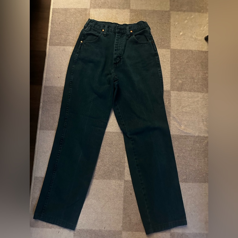 Vintage Wintergreen Wranglers